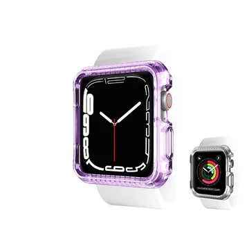 Itskins Spectrum Clear Case For Apple Watch 44/45Mm - Light Purple - Tashqila Itskins Spectrum Clear Case For Apple Watch 44/45Mm - Light Purple - Tashqila